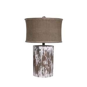  Wood Cylinder Lamp by Home Gallery Stores   Heavily 