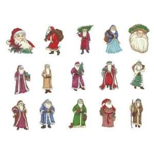 Jumbo Father Christmas Sensational Series Embroidery Designs on PES 