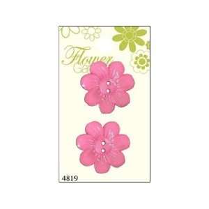  Blumenthal Button Flower Garden Daisy Pink 2pc (3 Pack 