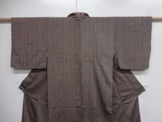 20890# Japanese KIMONO SILK / VINTAGE OMESHI KIMONO / WOVEN MODERN 