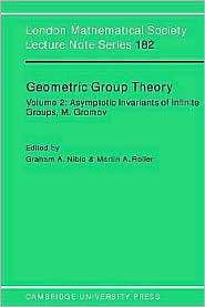 Geometric Group Theory, Volume 2, (0521446805), Graham A. Niblo 