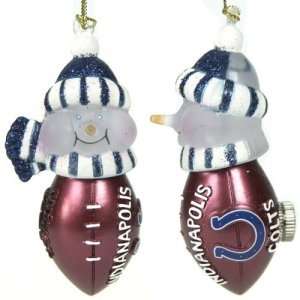  Indianapolis Colts NFL All Star Light Up Acrylic Snowman 