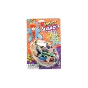  Groovy Soakers Water Balloons   Tye Dye Water Bombs   With 