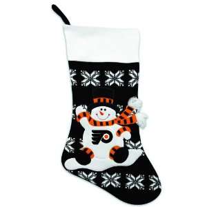  24 NHL Philadelphia Flyers Knit Snowman & Snowflake 