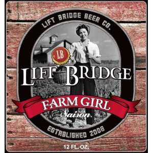  Lift Bridge Farmgirl Saison 12oz Grocery & Gourmet Food