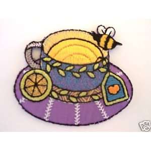  BUY 1 GET 1 OF SAME FREE/Country/Tea Teacup Embroidered 