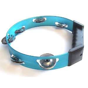    Light weight Aluminium Tambourine (Blue) Musical Instruments