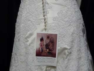 Strapless A Line Bridal Wedding Dress Marisa 590 10 $1,598 NWT Tall 