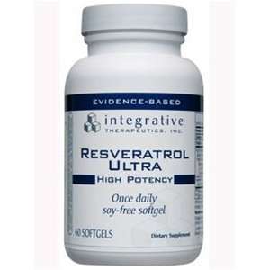  Integrative Therapeutics Resveratrol High Potency, 60 