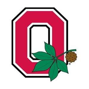  Ohio State New 20 Inch Block O with Leaf Stik able
