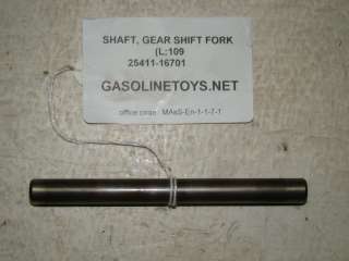 SHAFT gear shift fork Suzuki DR200 DR125 25411 16701  