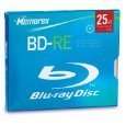 Memorex Blu ray 2X 25GB BD RE Rewritable Media