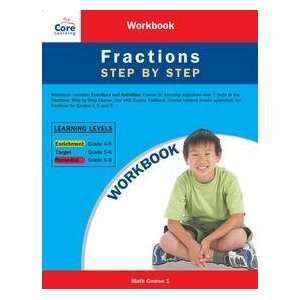  Math Course 1   Fractions Workbook