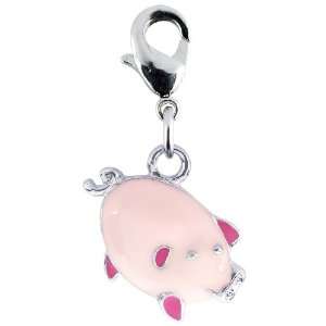  Charmtastic Metal Clip On Charms 1/Pkg Pig