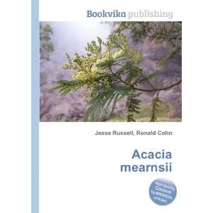  Acacia mearnsii Ronald Cohn Jesse Russell Books