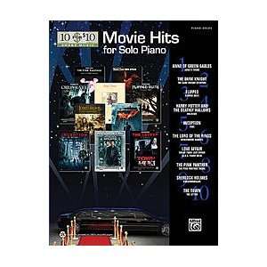  10 for 10 Sheet Music Movie Hits for Solo Piano Book 