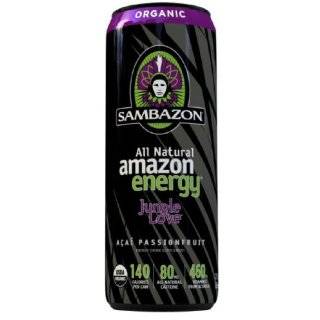 SAMBAZON  Energy Jungle Love, 12 Ounce Cans (Pack of 24) by 