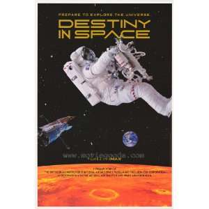  Destiny in Space (IMAX)   Movie Poster   27 x 40