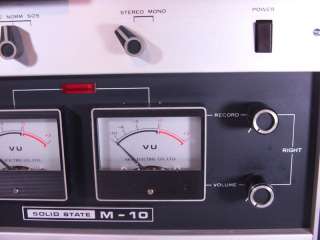 Akai M 10 Vintage 60s Reel to Reel Stereo Tape Recorder  
