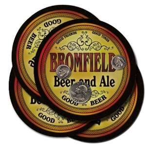  BROMFIELD Family Name Beer & Ale Coasters 