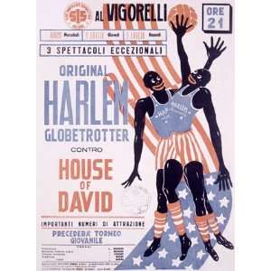  Harlem Globetrotters House of David Giclee Poster Print 