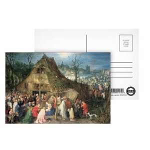 Adoration of the Magi, 1598 by Jan the Elder Brueghel   Postcard (Pack 