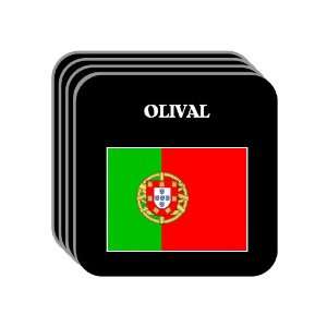  Portugal   OLIVAL Set of 4 Mini Mousepad Coasters 