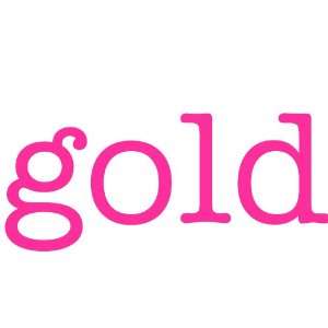  gold Giant Word Wall Sticker