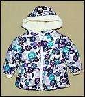 Old Navy Baby Girls Hooded Frost Free Jacket Coat Size 6 12 Months NWT