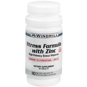  WINDMILL STRESS FORMULA W/ZINC 60Tablets Health 