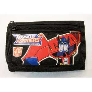  Transformers Black Tri Fold Wallet with Coin Pocket 