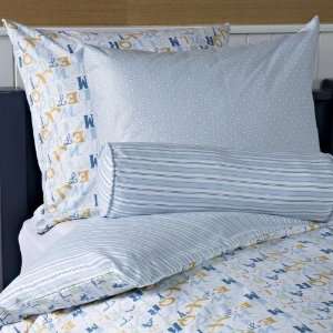  alphabet blue duvet