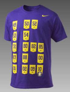 Nike Kobe Bryant LA 16 BANNER Shirt LA MVP Sz M   3XL  