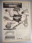 Executive Trading Co. RODAC Automotive Tools 70s Mag Ad