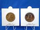   American Dollar Uncirculated D&P 2 coin Set in Labeled 2x2s IN STOCK