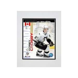  Sidney Crosby Ice Breakers Composite Double Matted 8 x 