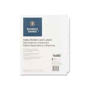   use in standard binders. Dividers include easy to follow instructions