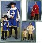  5214 SEWING PATTERN Medieval Musketeer Prince Costume Tunic Boys 3 8