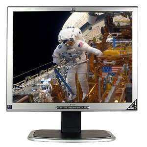  20 HP 2035 DVI Rotating LCD Monitor (Silver)   Rotates to 