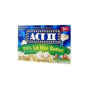  94% Fat Free Butter Popcorn   Best Value In Popcorn, 3 