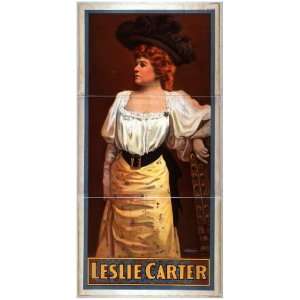  Poster Leslie Carter 1899