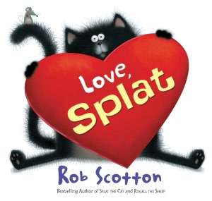  Love, Splat by Rob Scotton, HarperCollins Publishers 