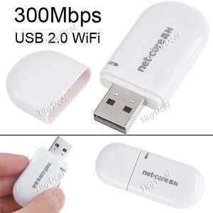   NW360 USB 2.0 WiFi Wireless Network 300Mbps Internet Adapter  
