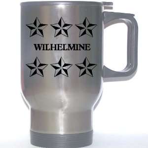  Personal Name Gift   WILHELMINE Stainless Steel Mug 