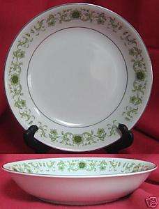TOWNE HOUSE Fine China GREEN DALE 3077 SOUP BOWL (s)  