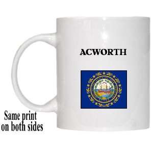  US State Flag   ACWORTH, New Hampshire (NH) Mug 