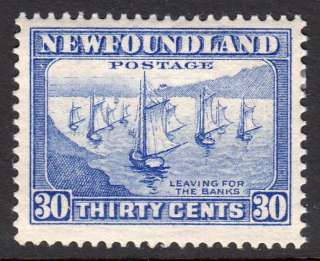 NEWFOUNDLAND 198 Mint 32 30c Fishing Fleet $32.50  