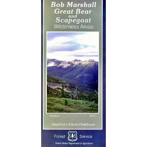   , Great Bear & Scapegoat Wilderness Areas Map