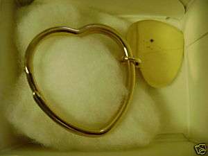 1986 Avon Dangling Heart Key Ring  