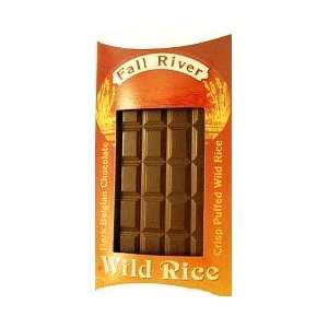 Fall River Wild Rice Dark Belgian Chocolate Bar (Pack of 2)